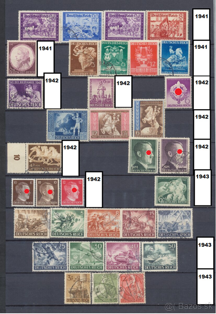 Predám poštové známky - 4