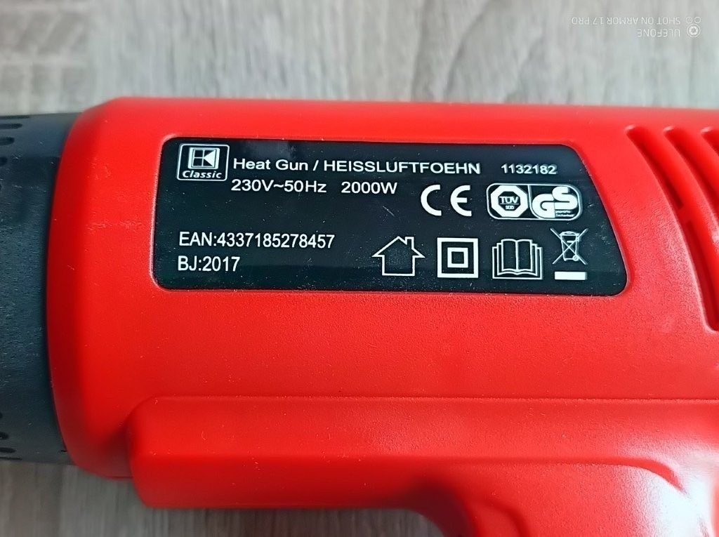 myProject - Teplovzdušná pištol 2000W - 4