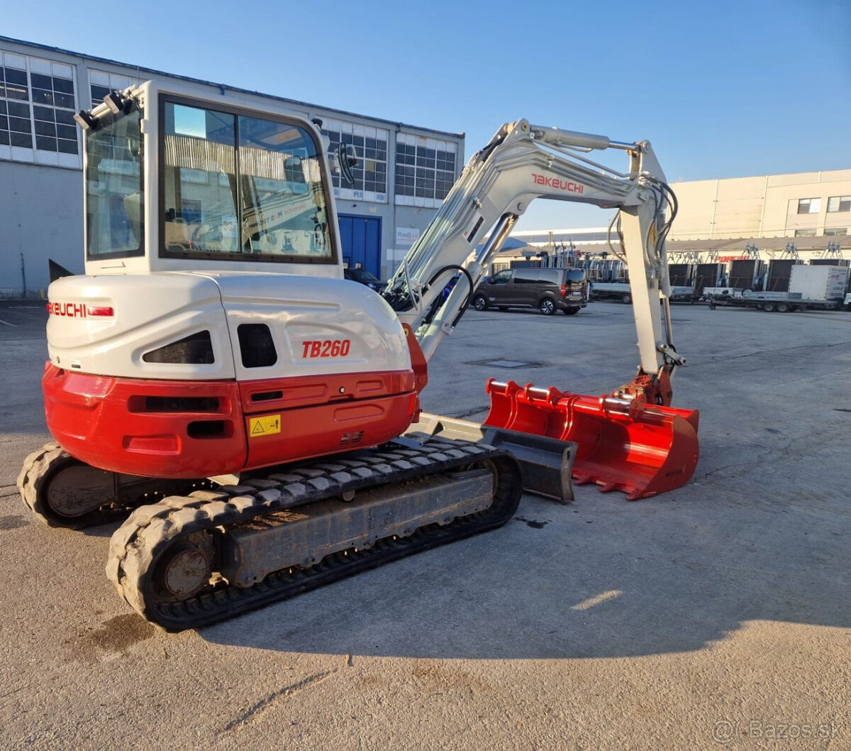 TAKEUCHI TB260 DIESEL + lyžice - 4