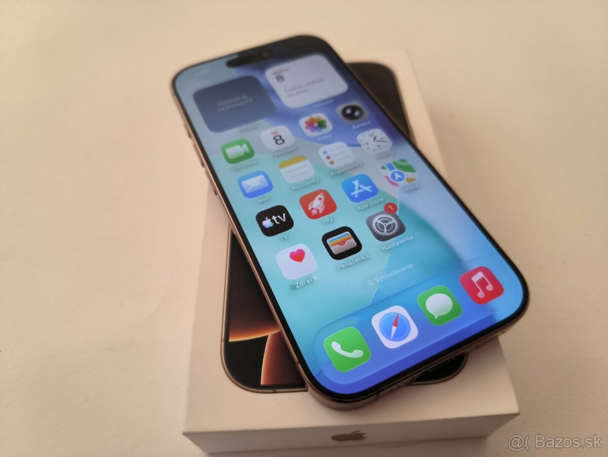 apple iphone 16 PRO 128gb Desert Titanium / Batéria 91% - 4