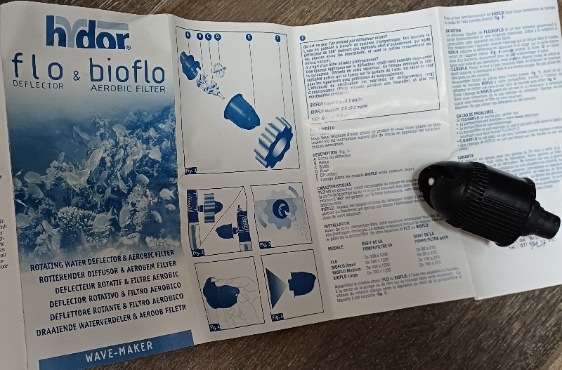 Rotačný nadstavec Hydor Flo Deflector - 4