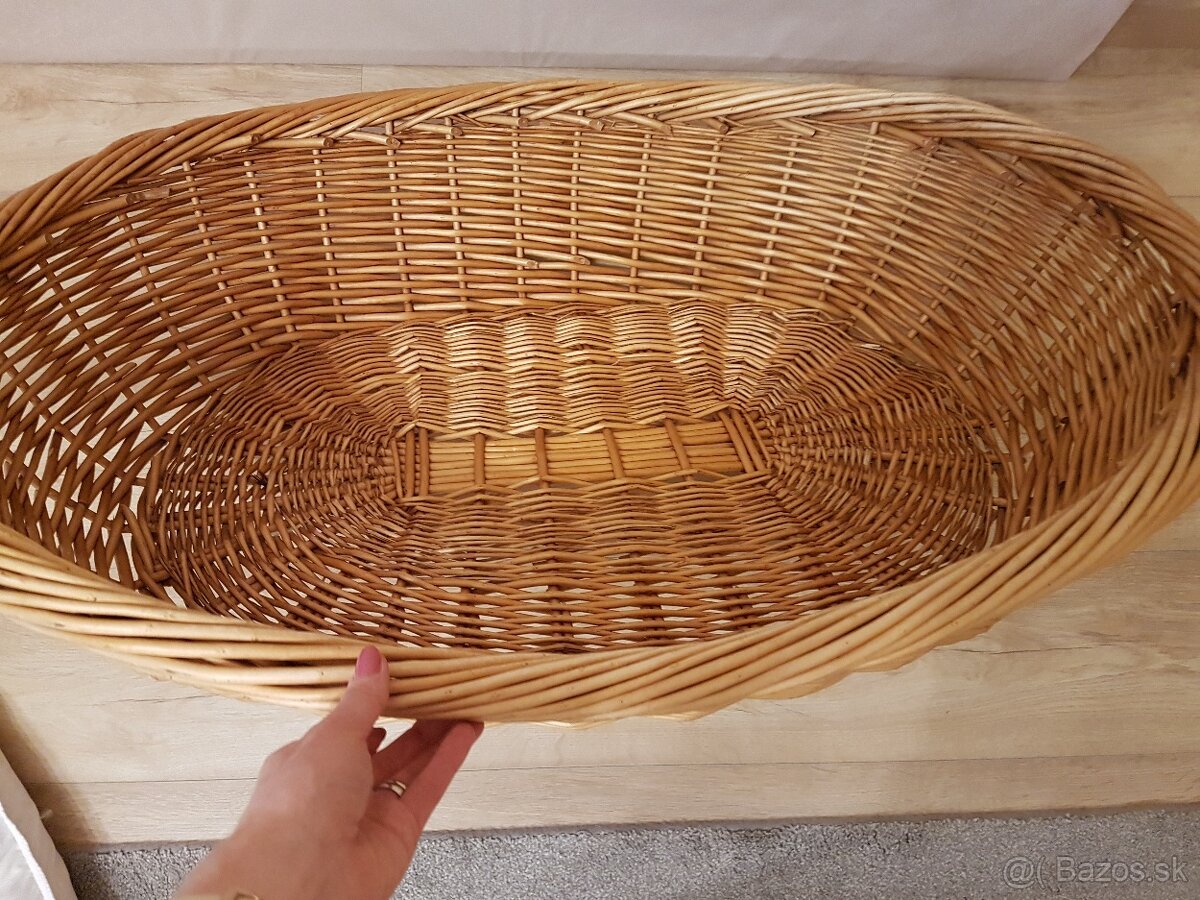 Predám prútenný koš pre psíka - 4