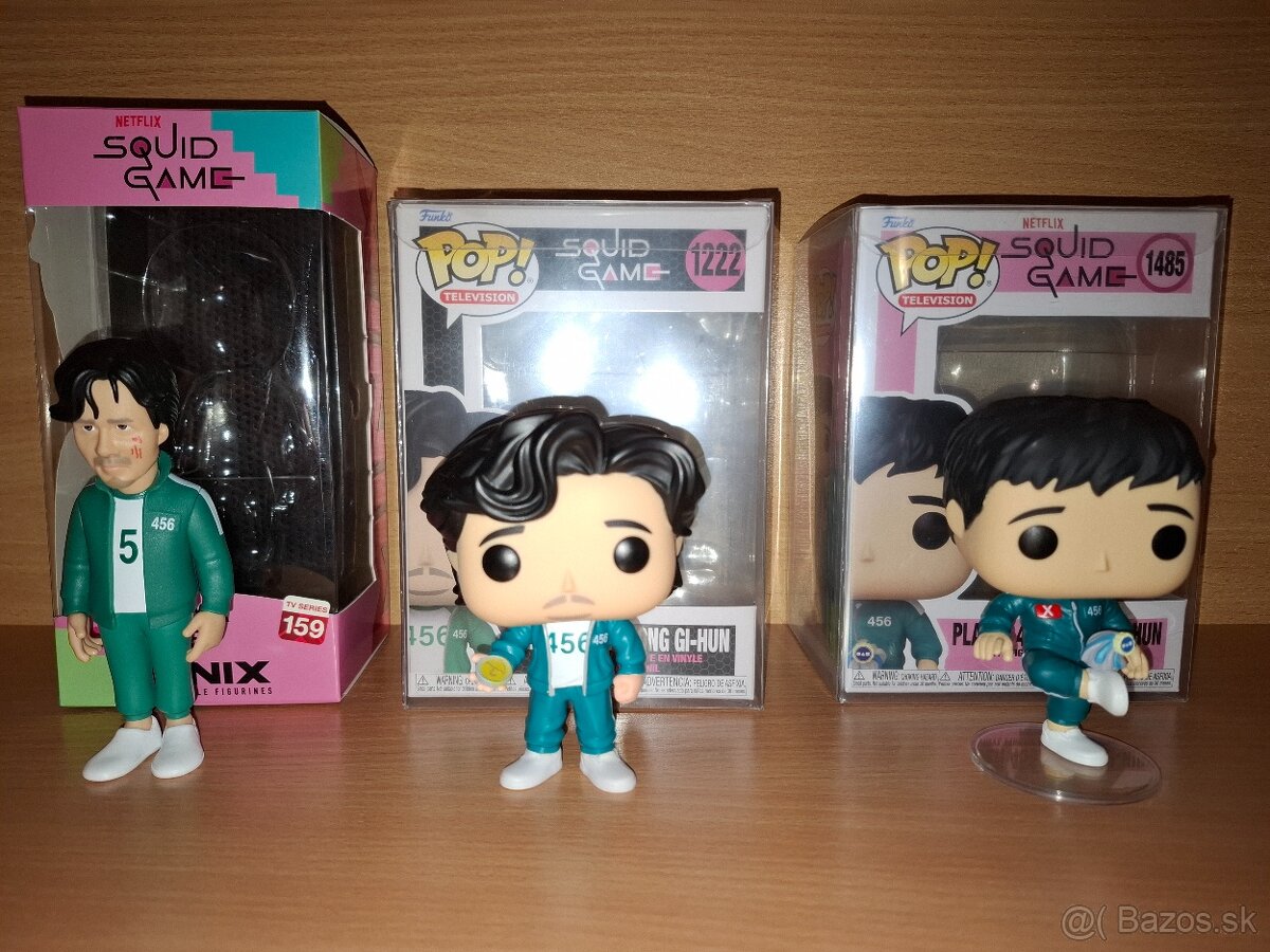 Squid Game zberateľské figúrky (Funko POP, MINIX) - 4
