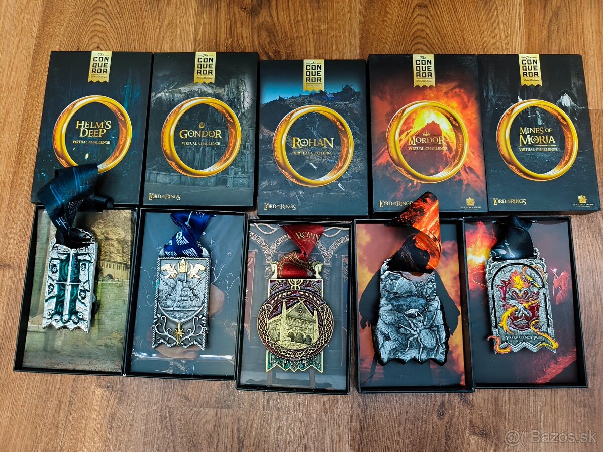 Limitovaná edícia medailí Pán Prsteňov - Virtuálna výzva - 4