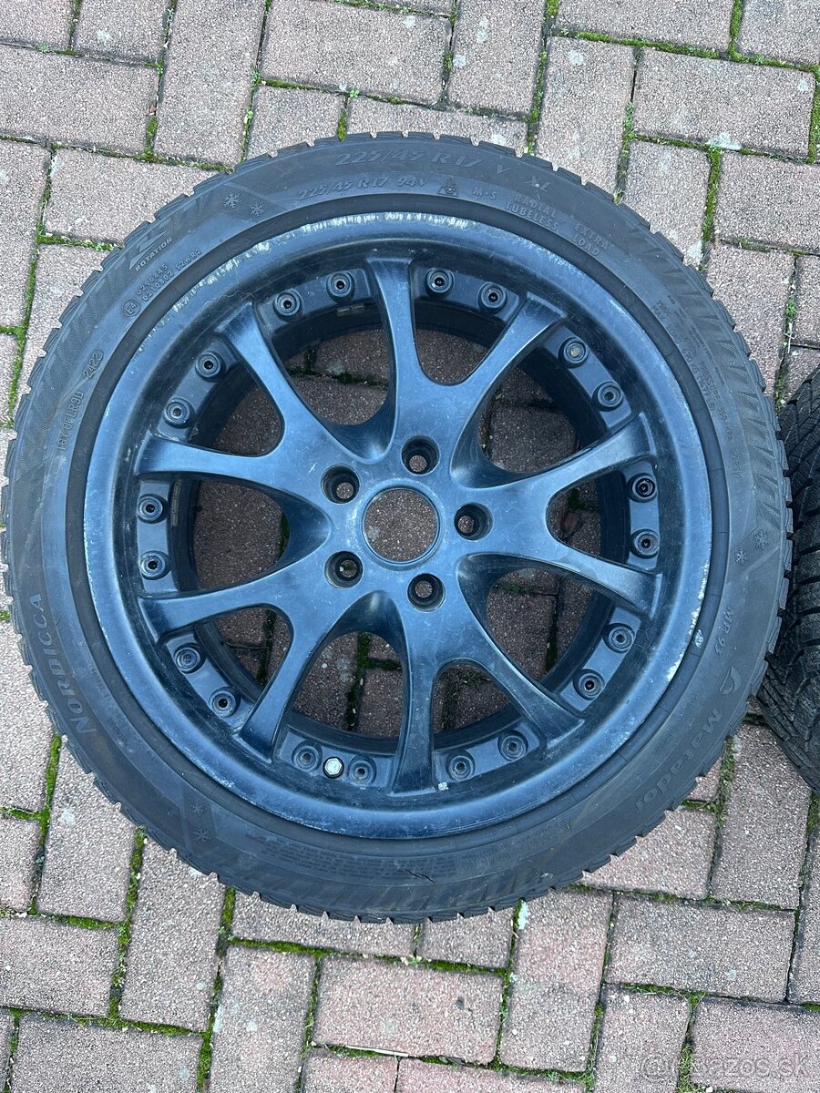 Predám zimné kolesá 17” – VW / Audi / Škoda / Seat (5x112) - 4