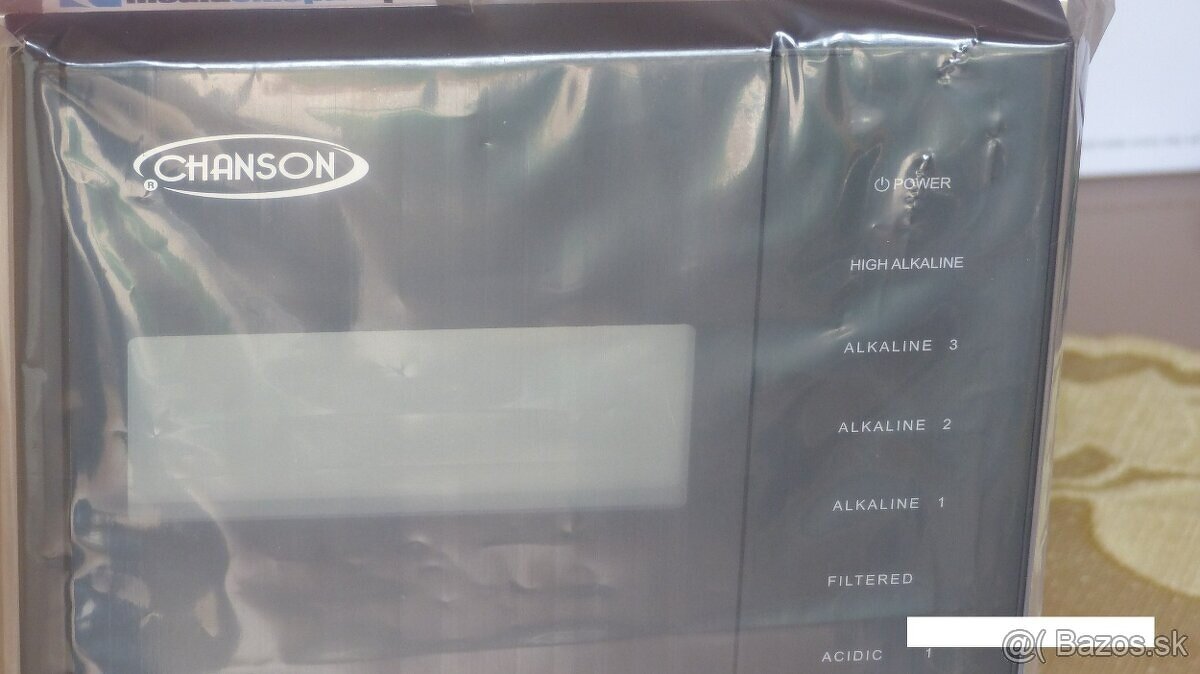 Nový komerčný ionizátor vody Chanson Miracle Max Revolution, - 4