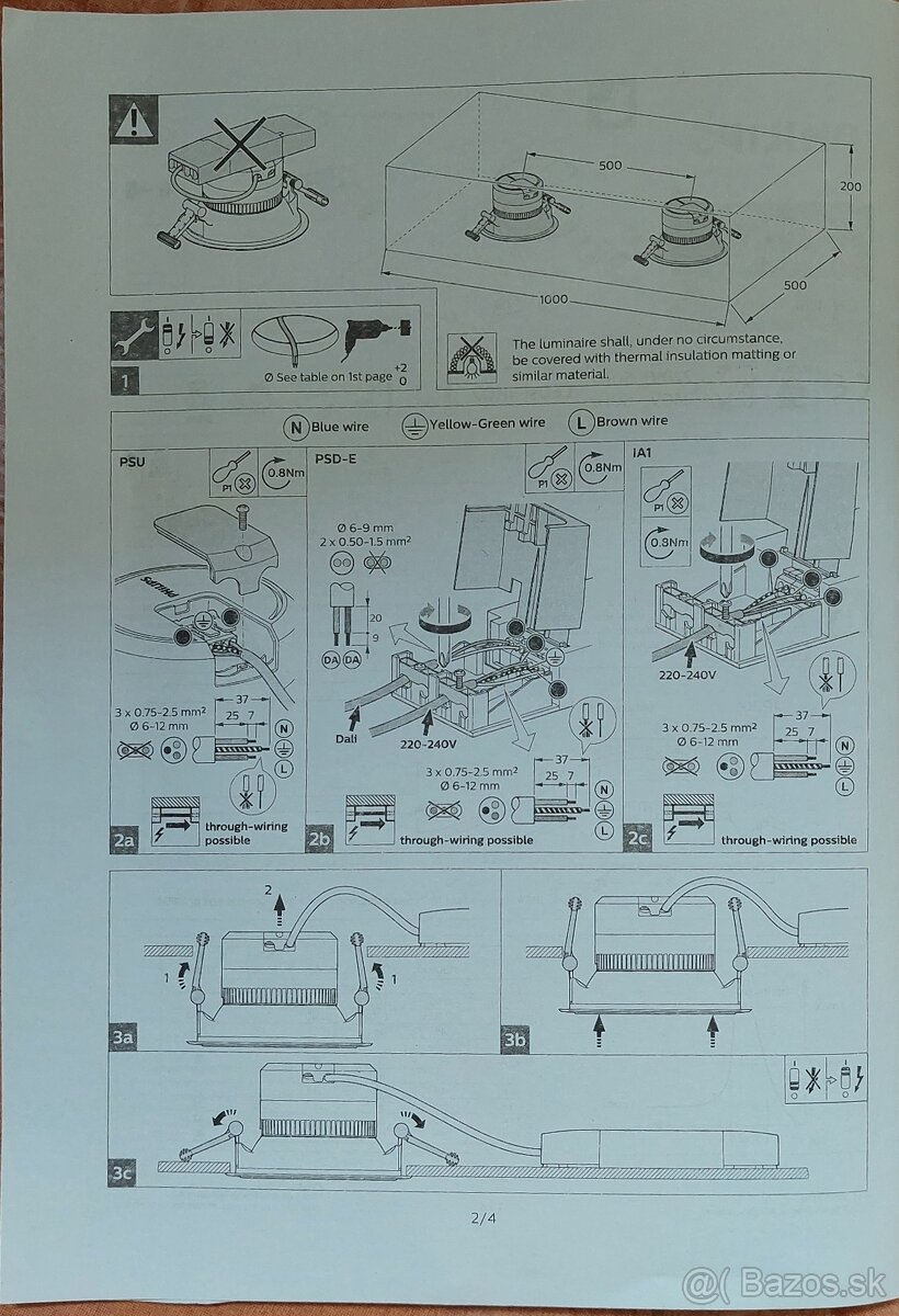 Led zapustené svietidlá Philips - 4