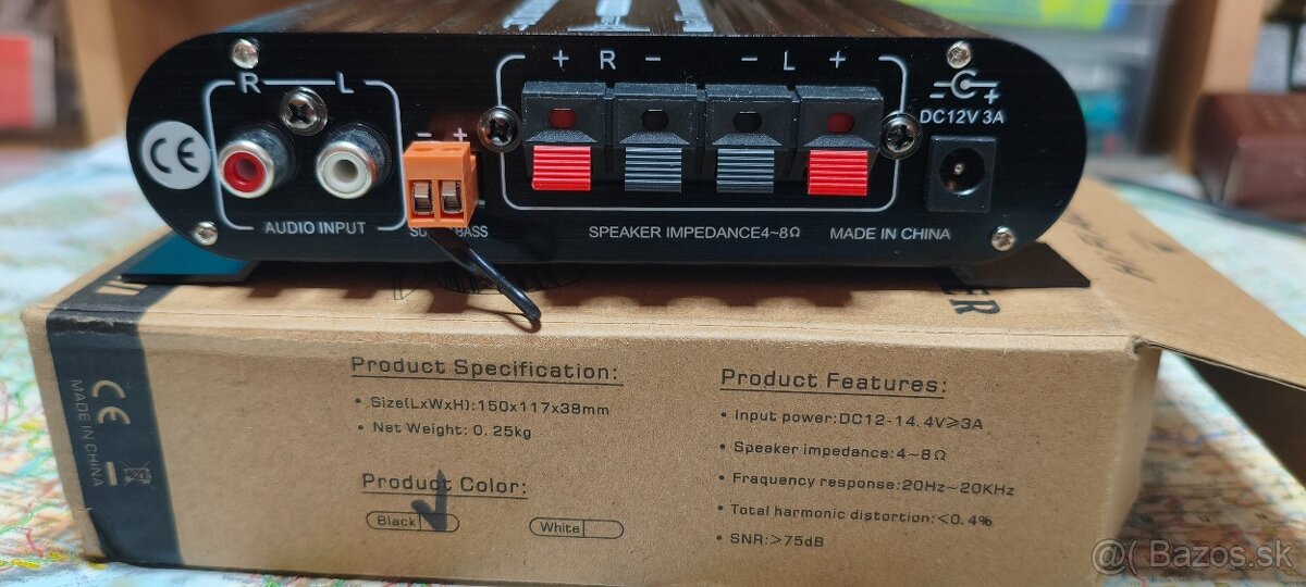 Predám univerzálny malý výkonný zosilovač - 4