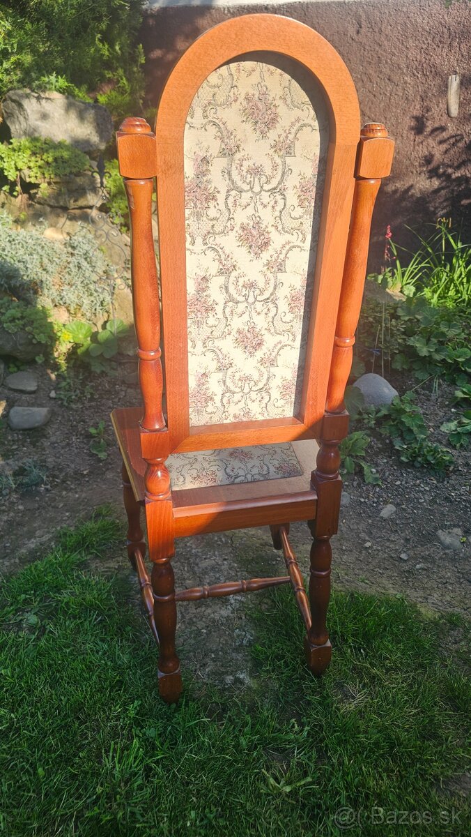 Retro drevené stoličky - 4