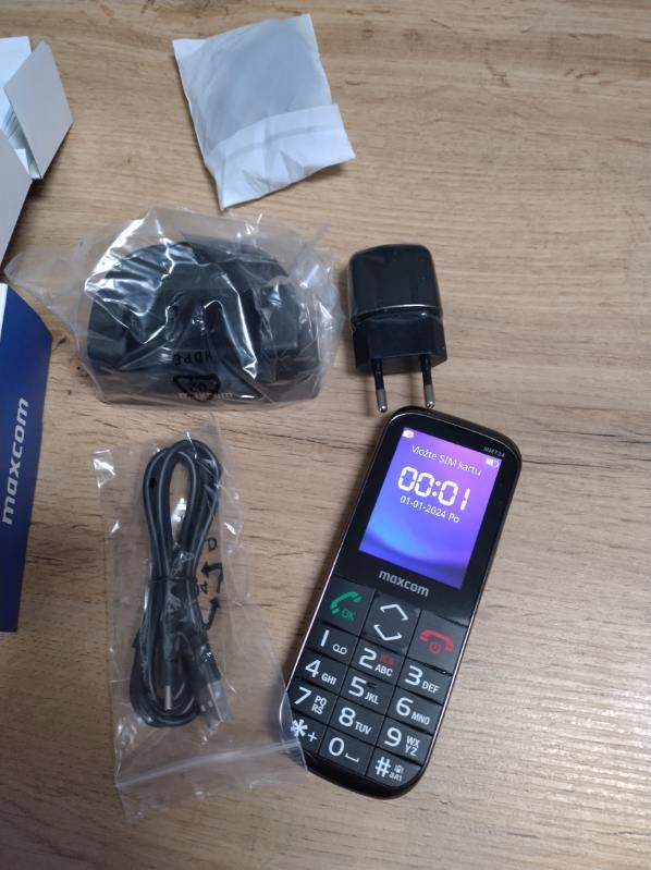 NOVY stolovy telefon Maxcom MM724 4G nielen pre seniora - 4