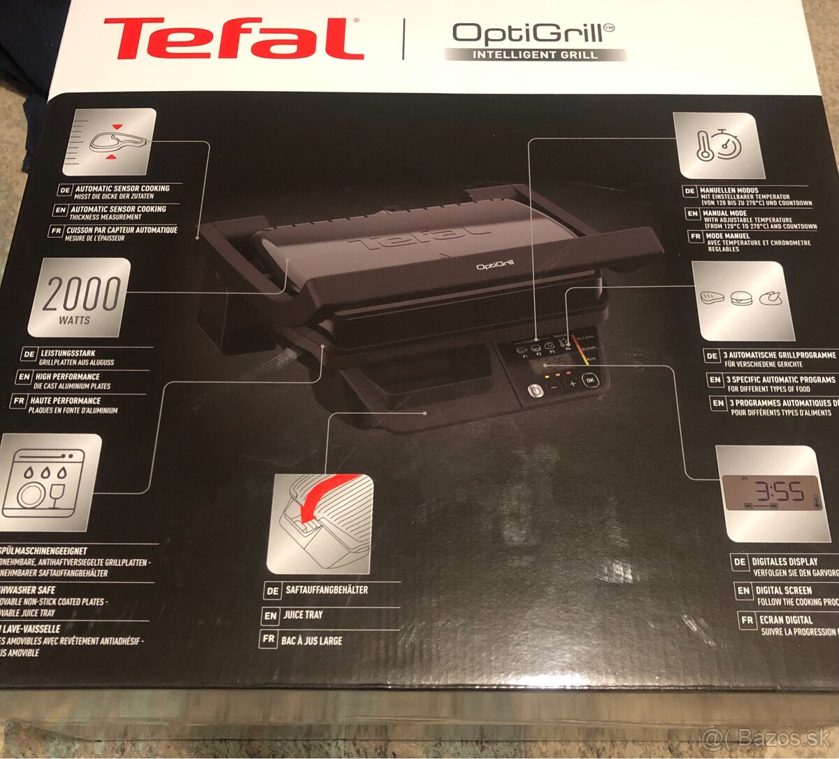 Inteligentný gril 3v1 TEFAL - 4