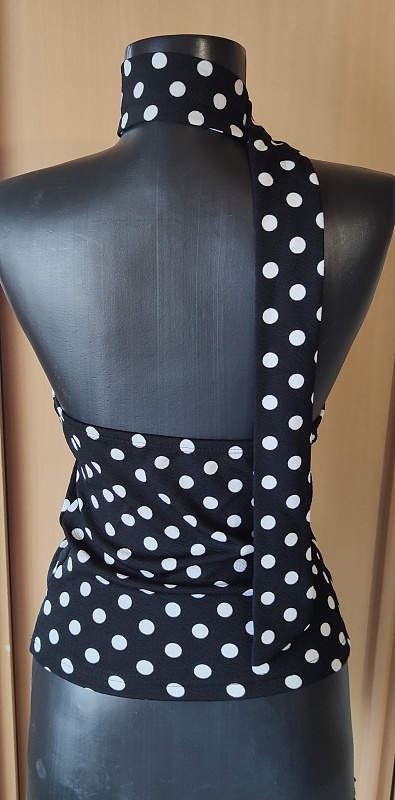 bodkovaný top S - 4