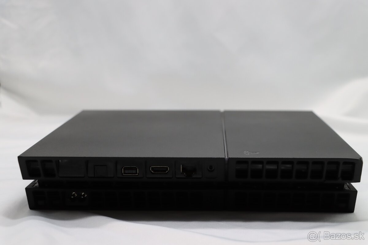 PS4 Fat + ovládač + napájací kábel - 4