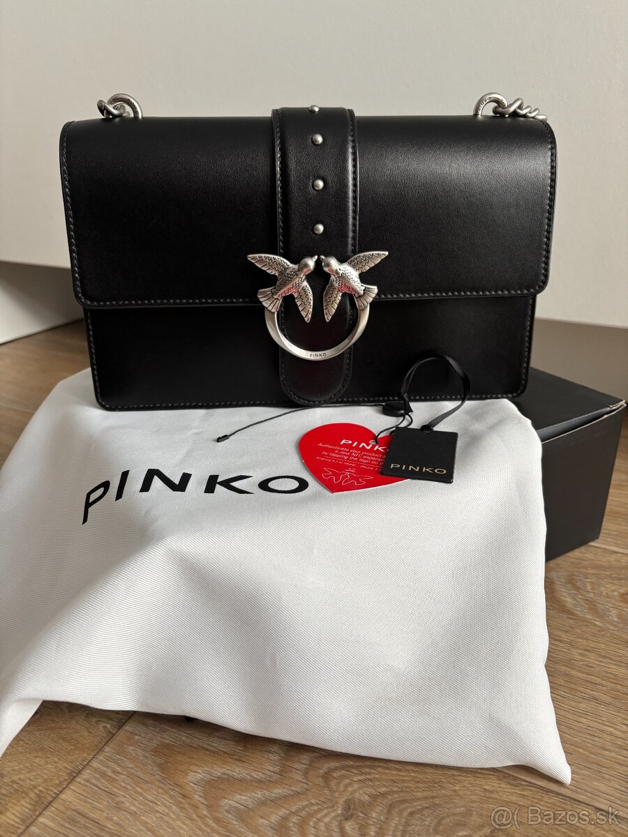 Pinko kožená kabelka - 4