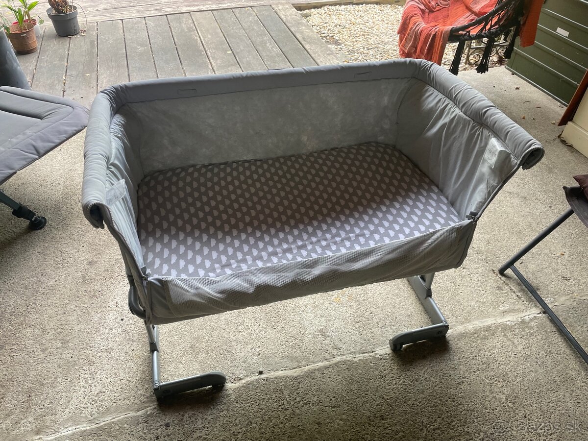 CHICCO Postieľka Next2Me Magic Evo Dark Grey - 4