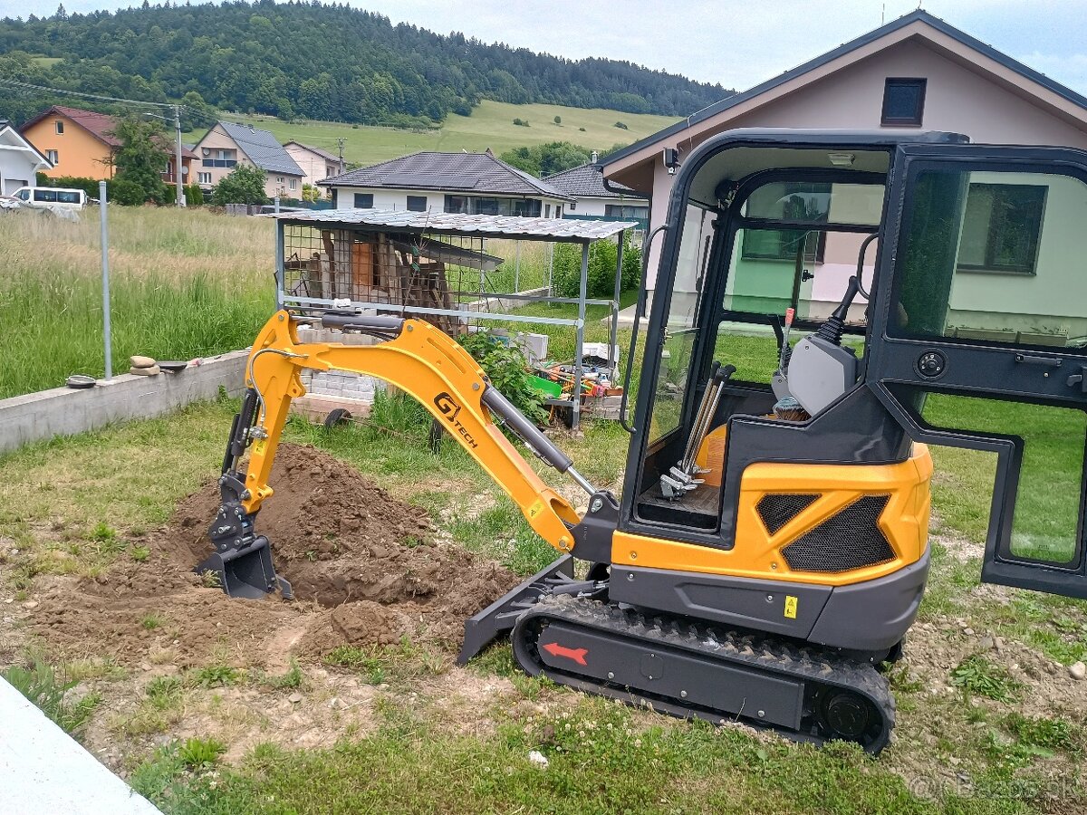 Minibaget 1.8 t motor KUBOTA - 4