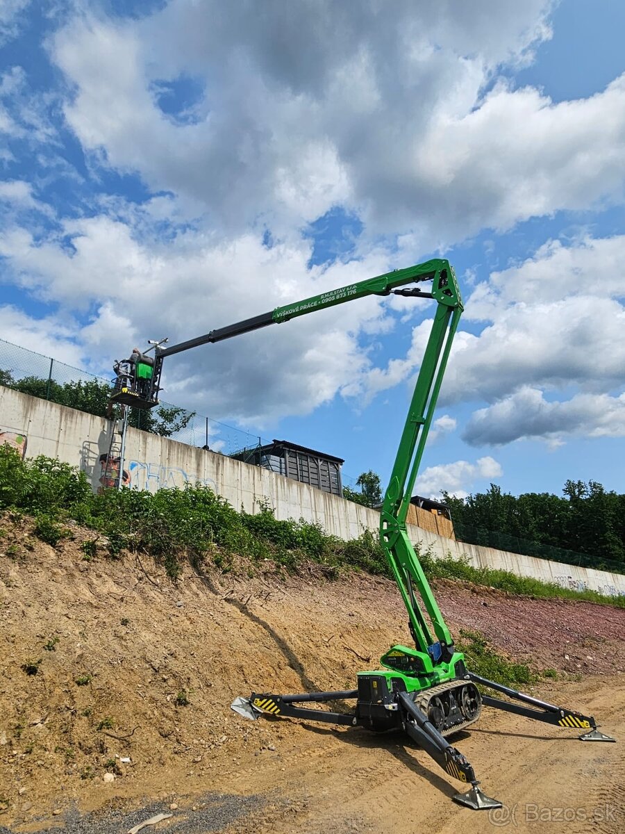 Práce vo výškach, Výškové práce, Pracovná plošina - 4