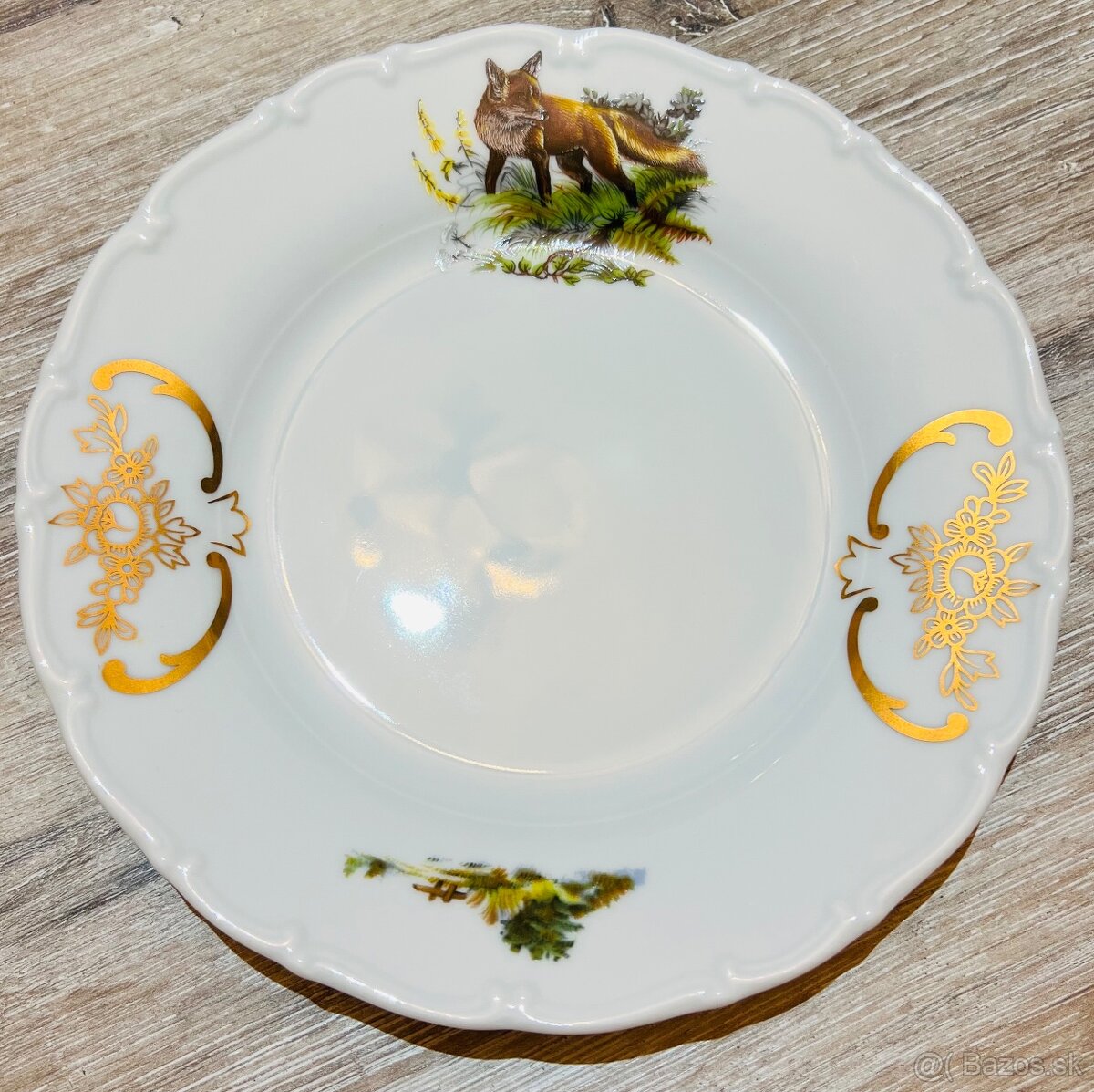 Jedálenska súprava s poľovníckym motívom pre 6 osôb - 4