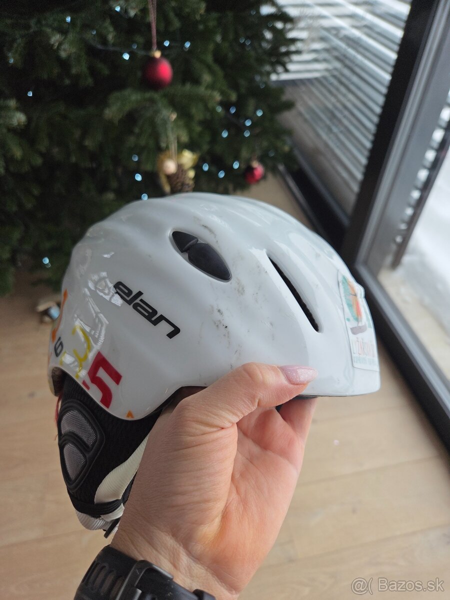 Detská lyžiarska prilba + okuliare - 4