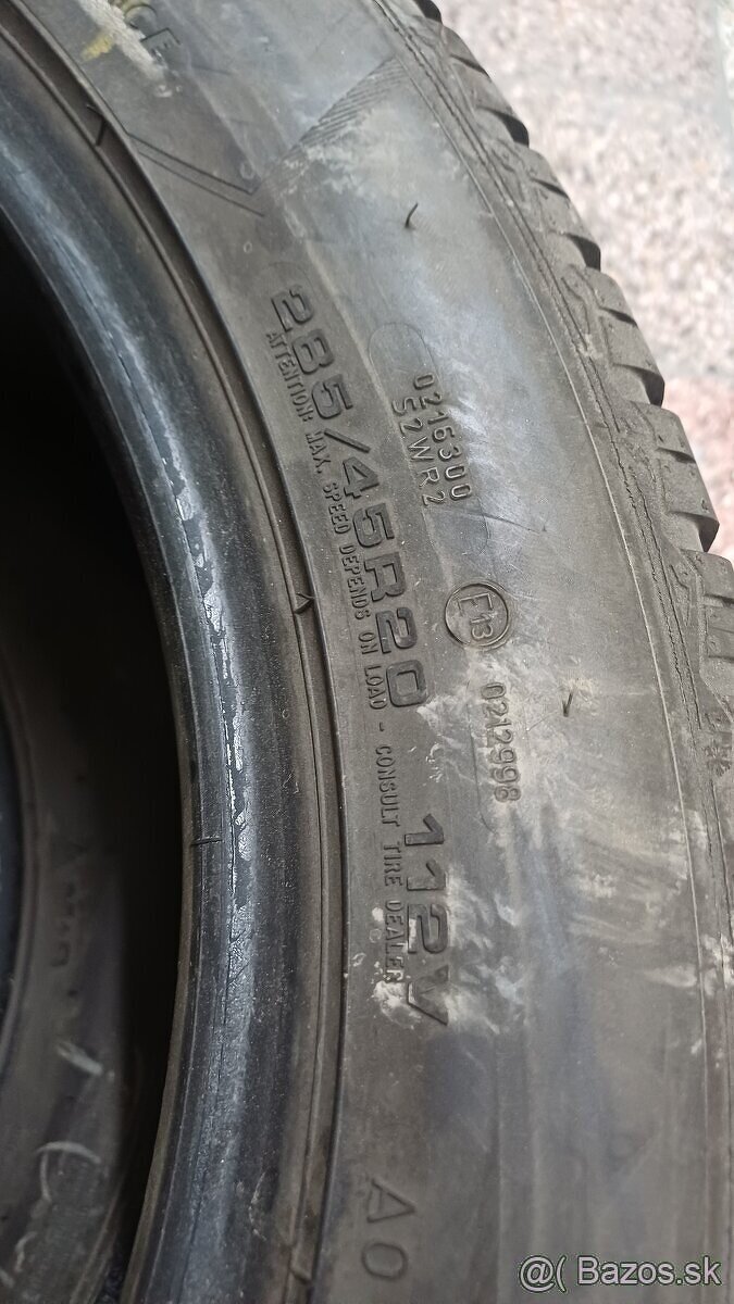 285/45 r20 zimné pneumatiky, Goodyear - 4