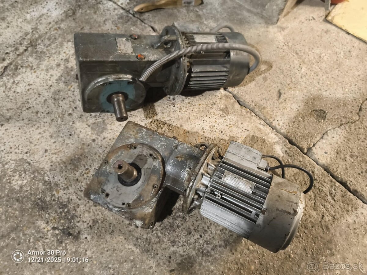 Elektromotory s prevodovkou - 4