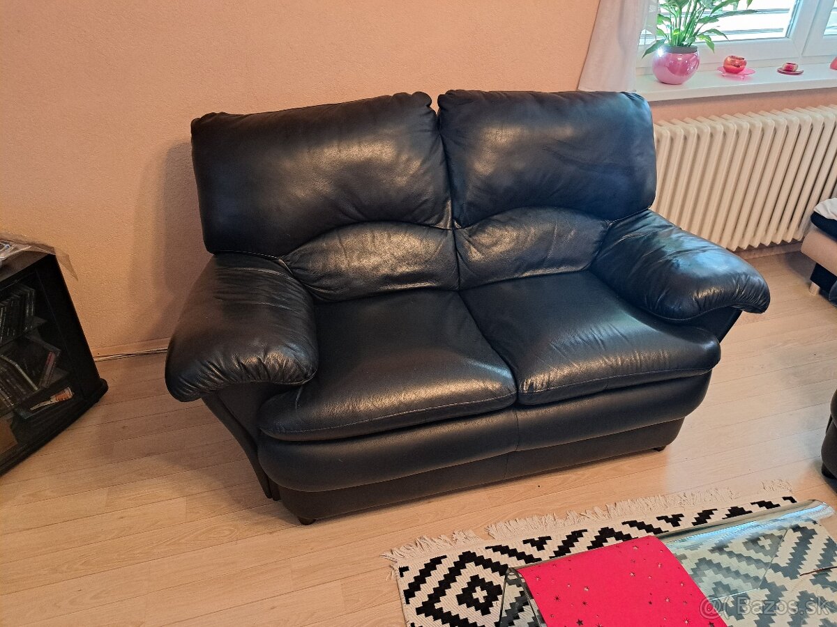 Koženná sedacia súprava - 4