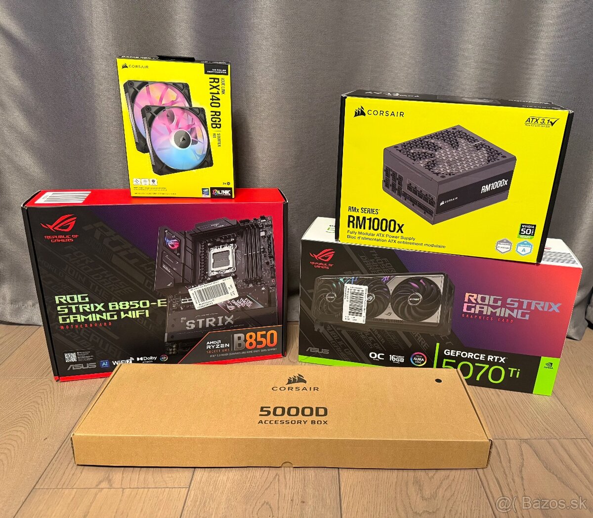 Herný PC – RTX 5070 Ti, Ryzen 7 9800X3D, 32GB RAM, 3TB SSD - 4