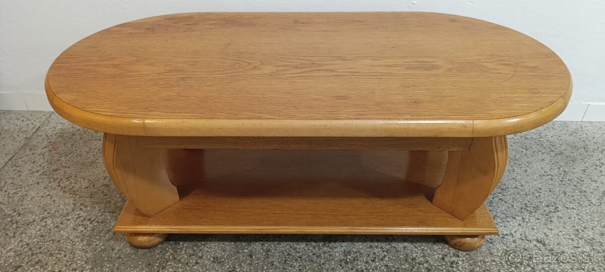 Konferenční stolek, masív, Nábytek s příběhem - 4