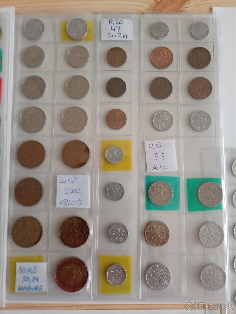 Mince ČSSR,SR,ČR 1946-2008 - 4
