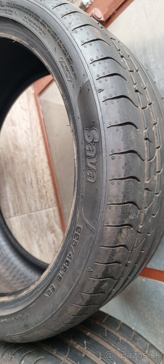 Predám letné pneumatiky SAVA intensa UHP 225/40 R18 - 4