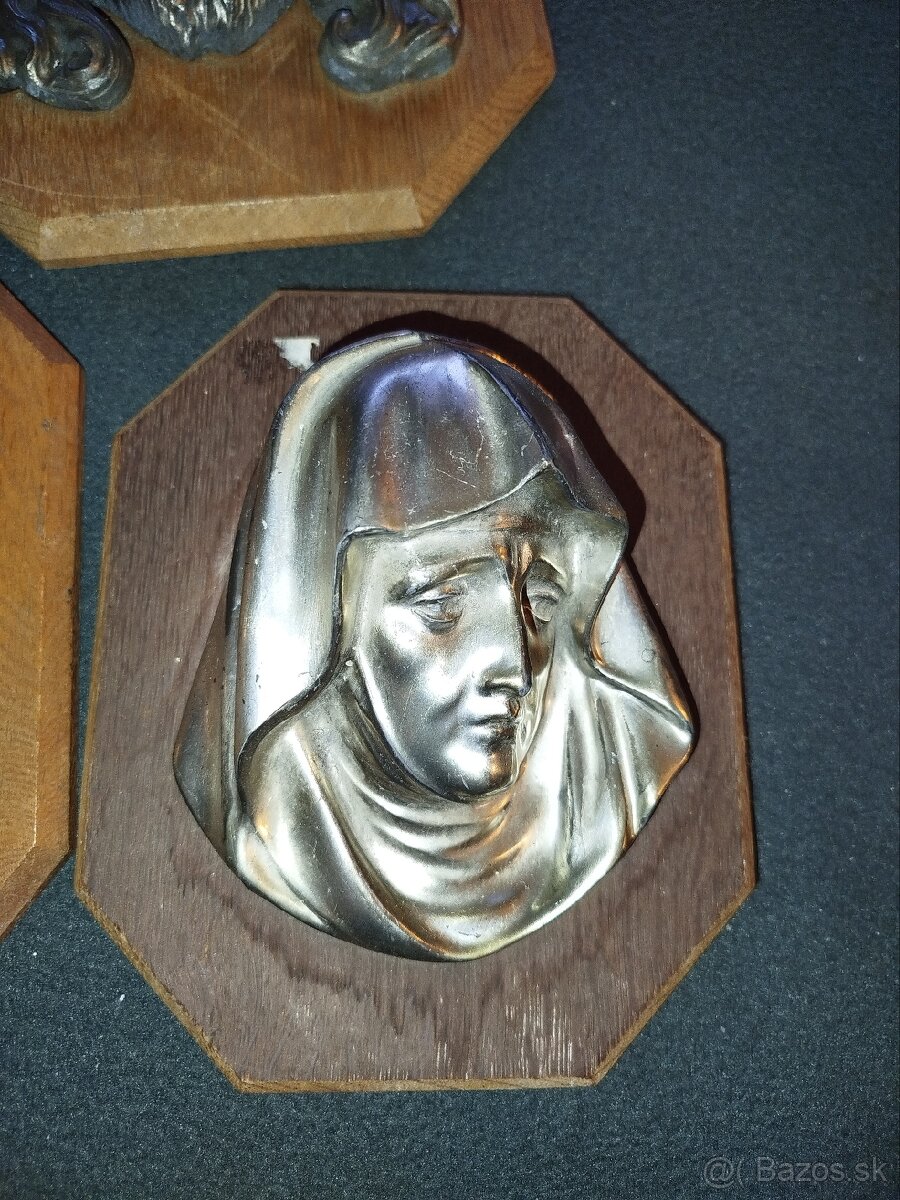 Plaketa , Jezis , Mária - 4