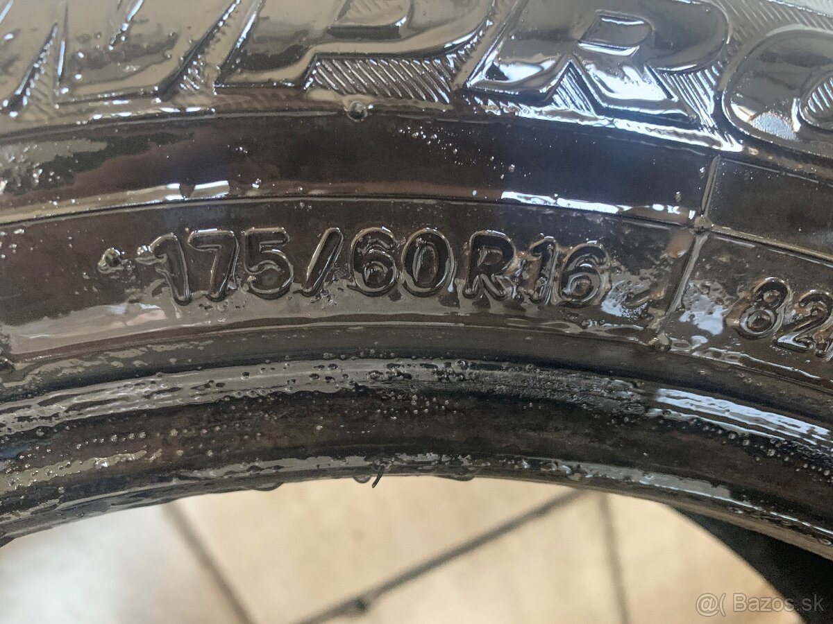 175/60 R16 zimné pneumatiky M+S - 4