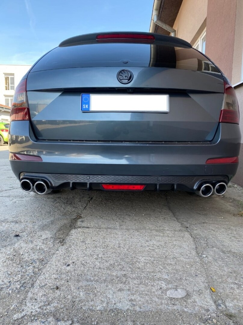 Zadný difuzor pre ŠKODA OCTAVIA 3 - 4