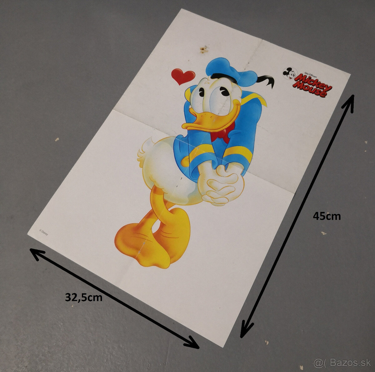 Original Retro plagáty Walt Disney Mickey Mouse - 4