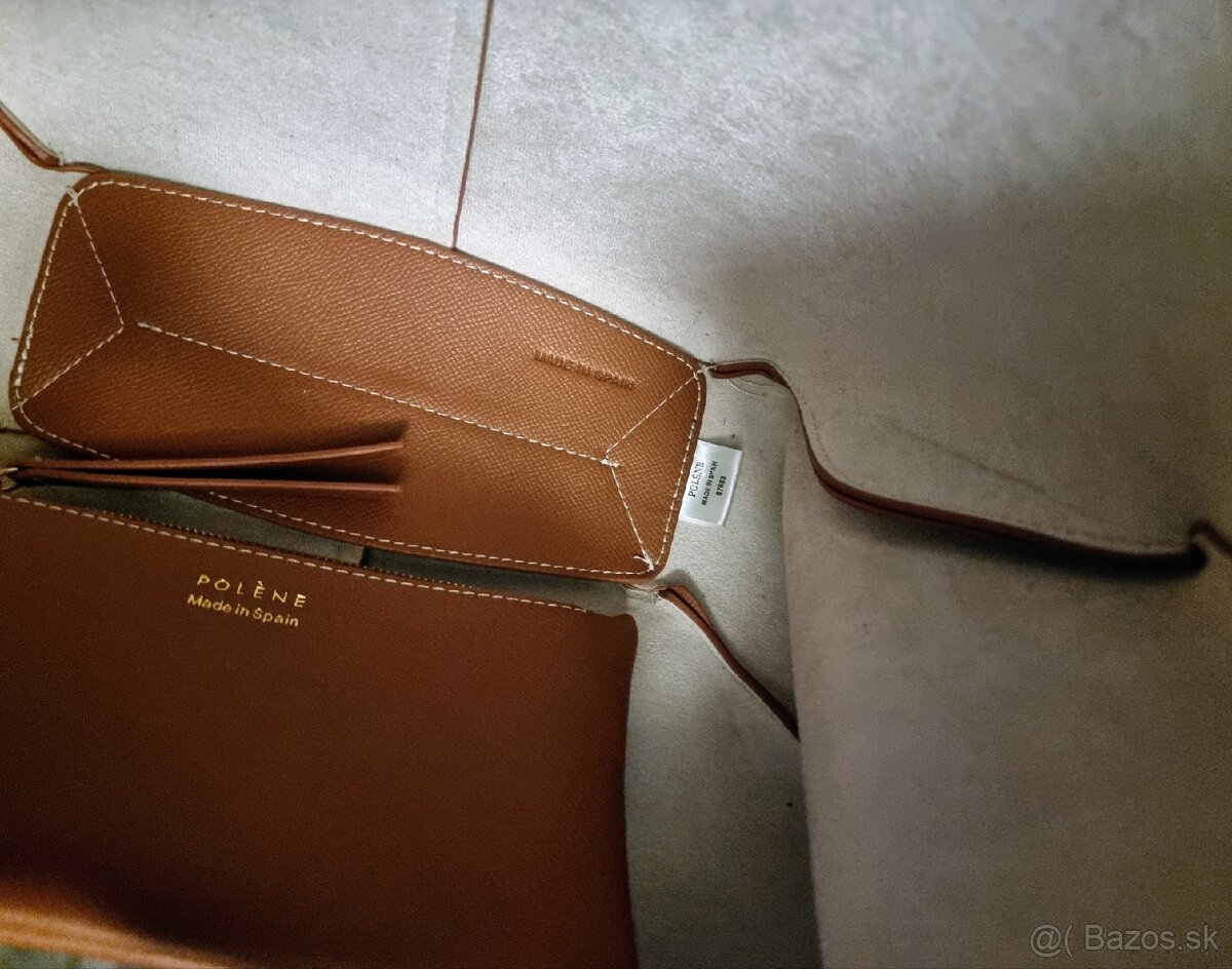 Polène Cyme Edition Textured Camel bag - 4