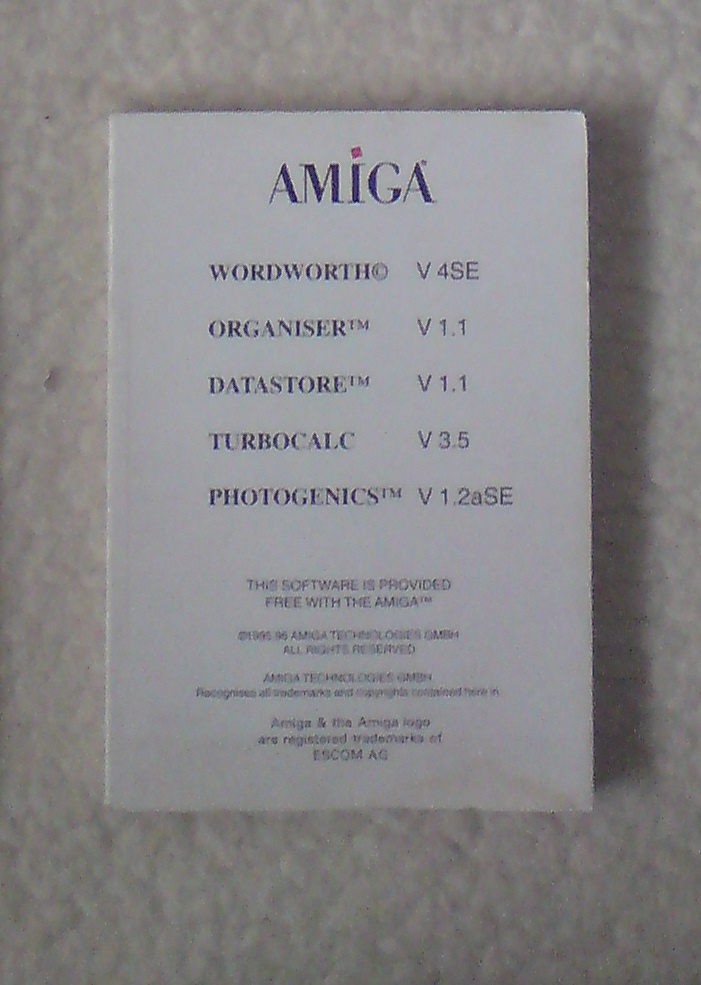 AMIGA - Literatúra a softvér (CD-čka) - 4
