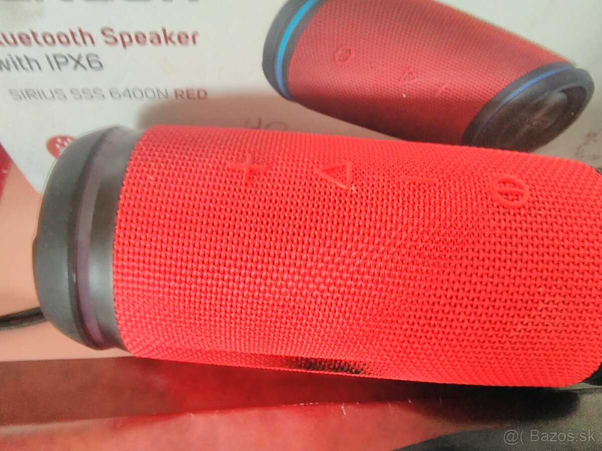 Bluetooth Reproduktor Sencor sirius red - 4