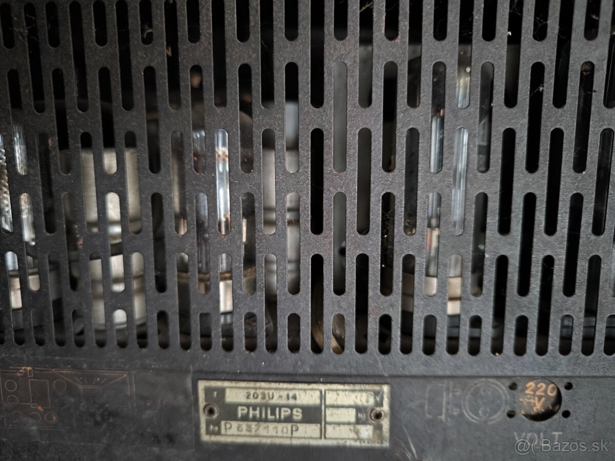 Staré retro rádio PHILIPS z r. 1942 - 4
