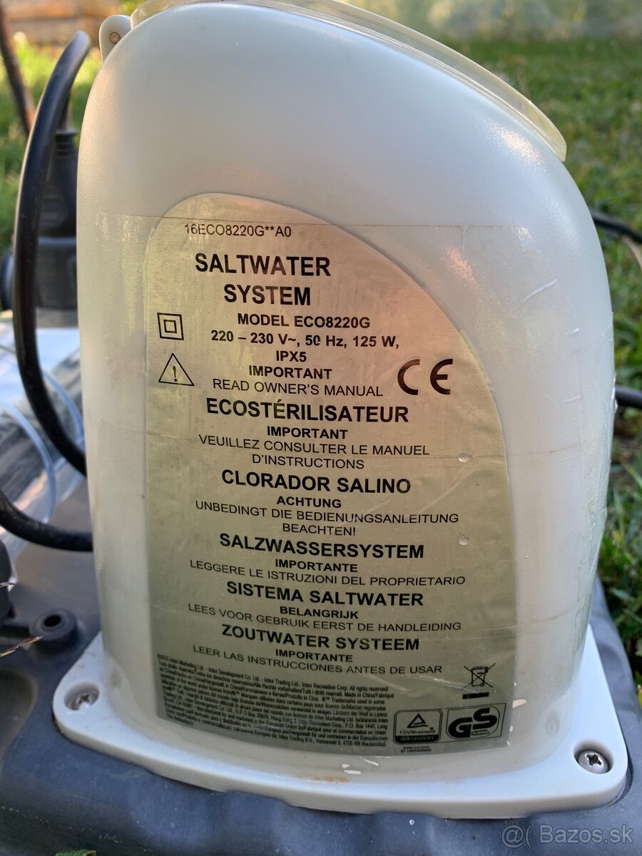 Solinátor chlorinátor Intex ECO 8220G - 4