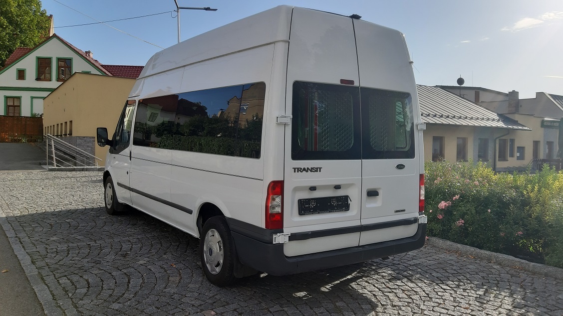 FORD TRANSIT L3H3 DEVĚT MÍST, TOP STAV - 4