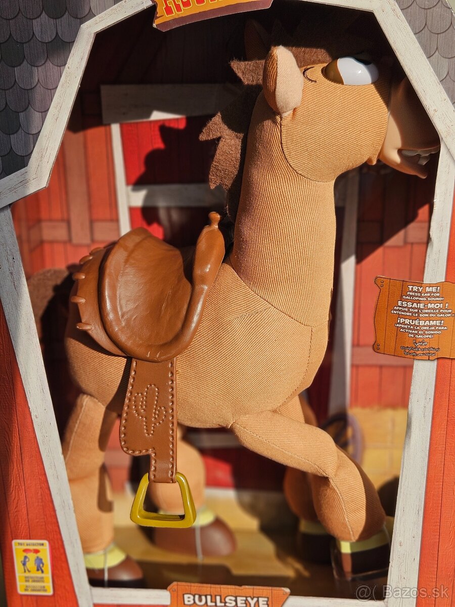 Bullseye koník hračka/Bulík TOY STORY original Disney - 4