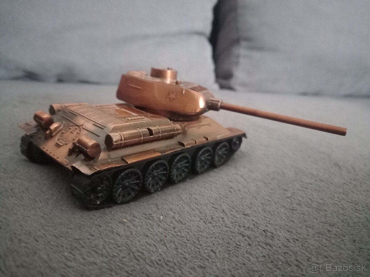 T-34 tank, kovový model - 4