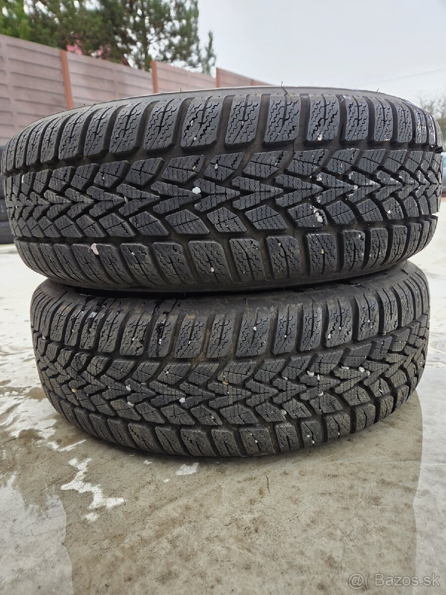 Dunlop winter 195/65r15 zimna - 4