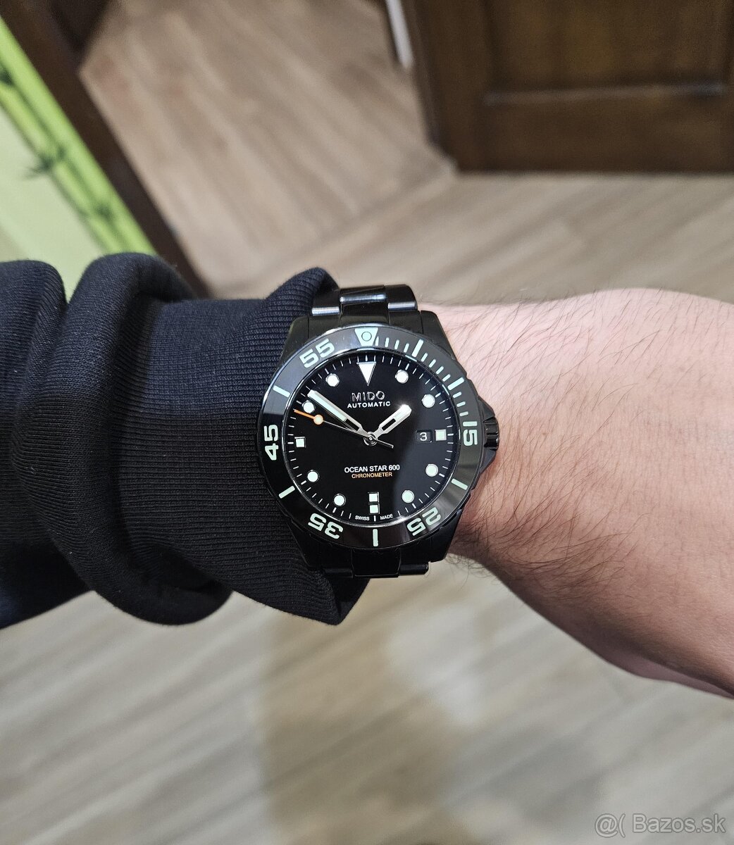 Mido model Ocean Star 600 Chronometer set, originál hodinky - 4