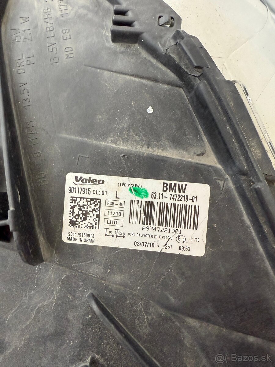 Predám svetlá BMW X1 F48 - 4