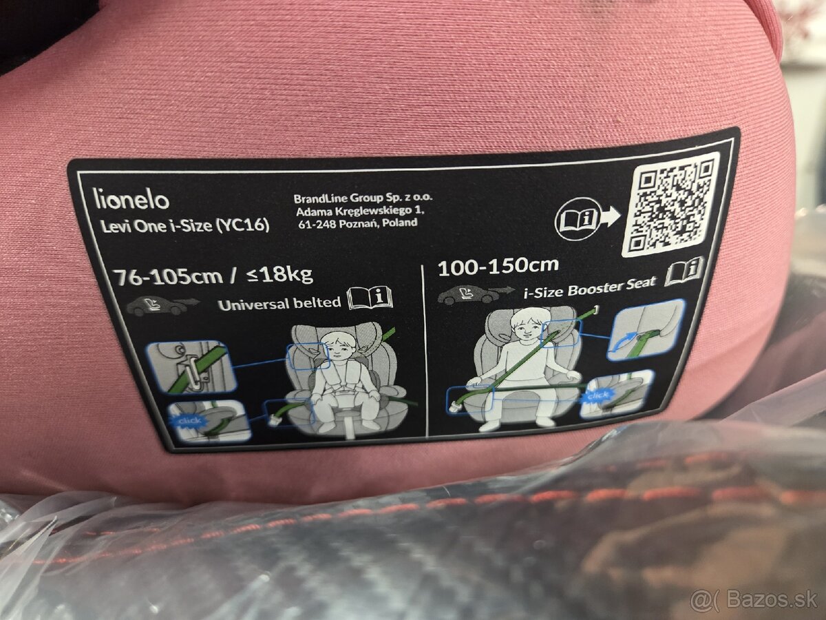 Detská sedačka Lionelo do 18kg - 4