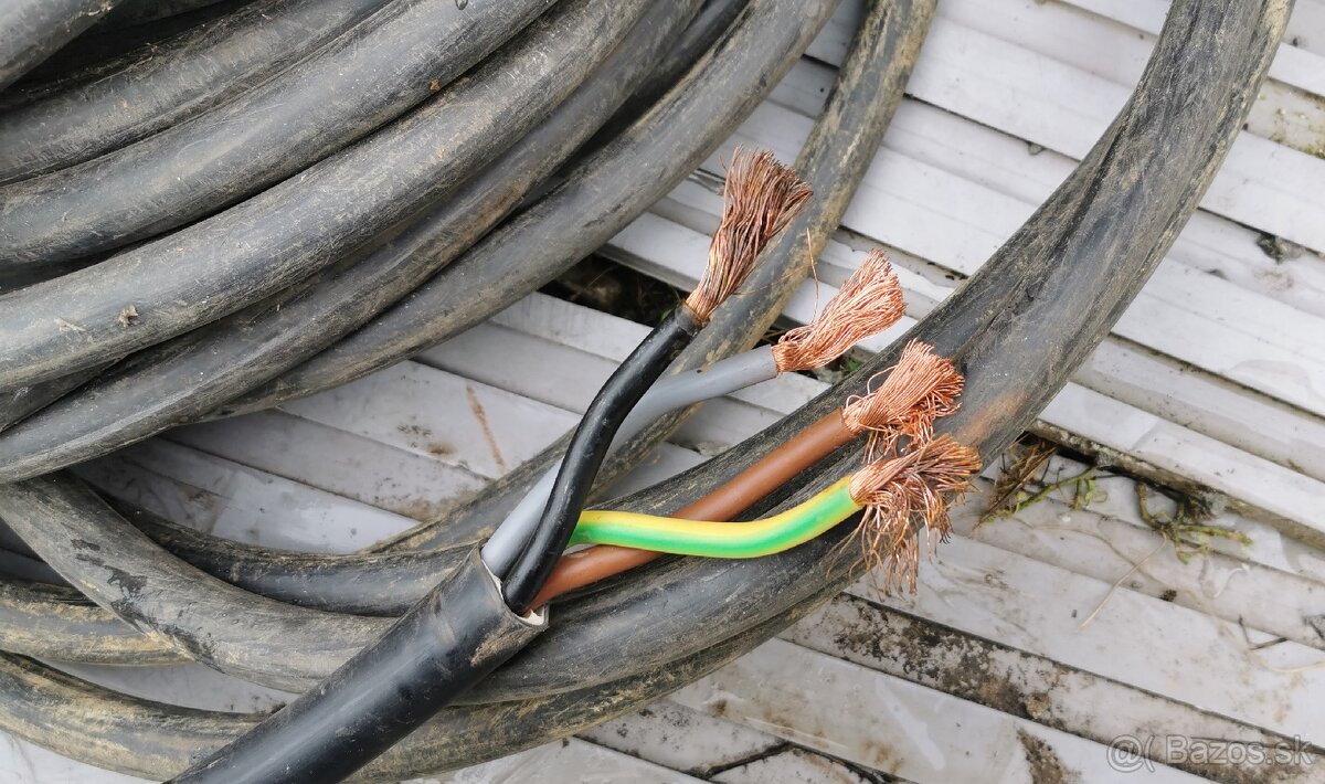 Cyky 4x25 ohybný medený kábel - 4