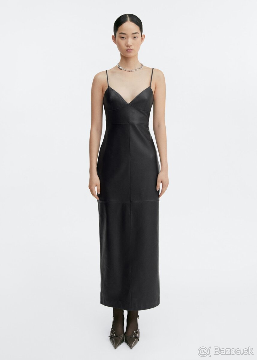 Kožené šaty MANGO n.o.v.é. - 4