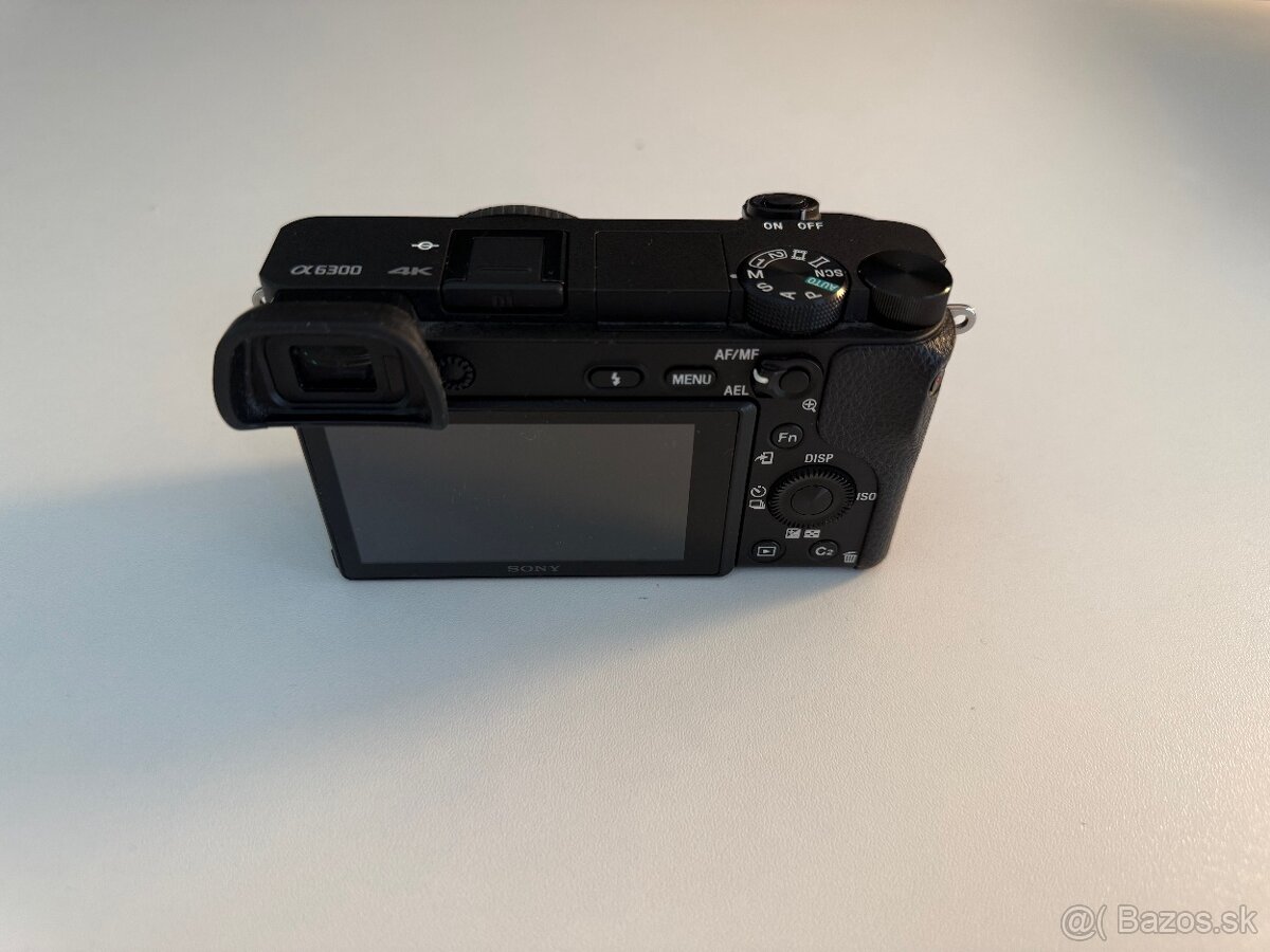 Sony A6300 + 6 batérií + klietka + 2x objektív - 4