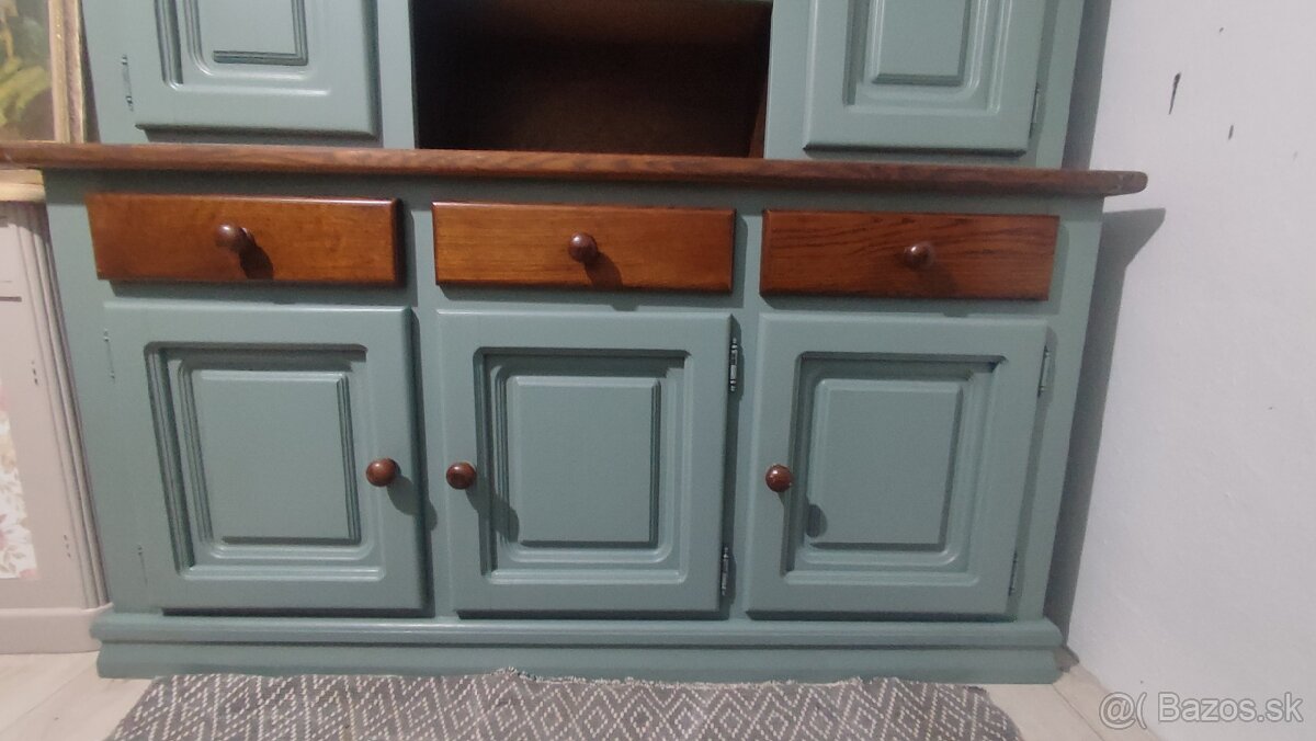 zrenovovany pribornik kredenc na chalupu - 4